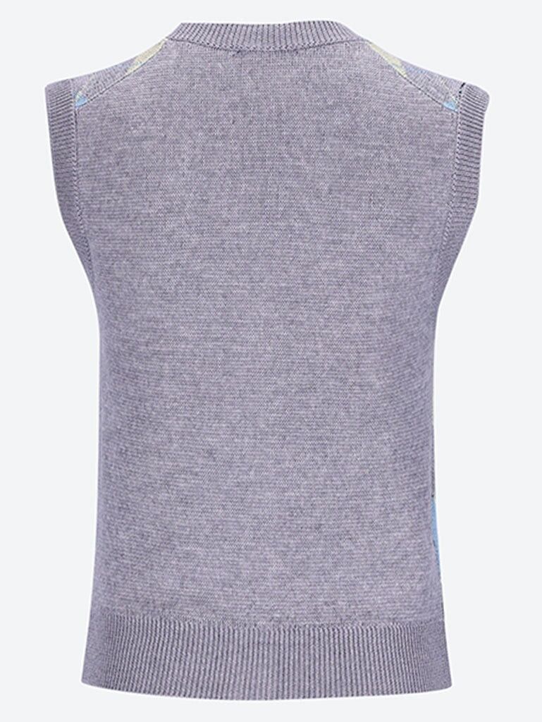 Prada Superfine wool argyle vest Size XS / US 0-2 / IT 36-38 - 3 Thumbnail