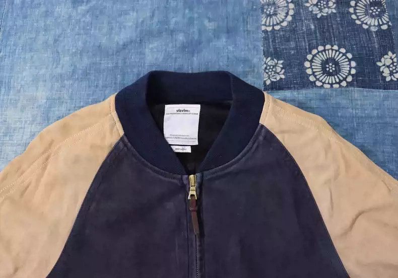 Visvim 18ss Varsity Jkt Suede IT leather coat jacket