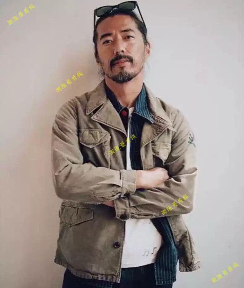 VISVIM ACHSE JKT DMGD CHINO M43 jacket jacket