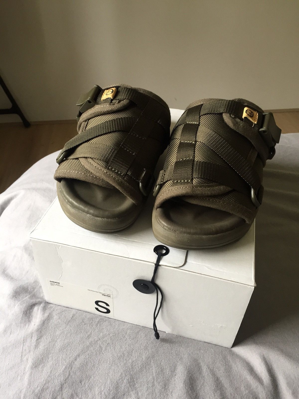 Olive Christo Sandals VISVIM CHRISTO SANDALS main image 2