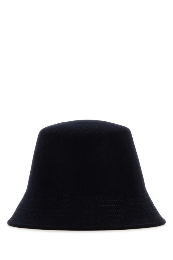Valentino Midnight Blue Felt Bucket Hat Size ONE SIZE - 5 Thumbnail