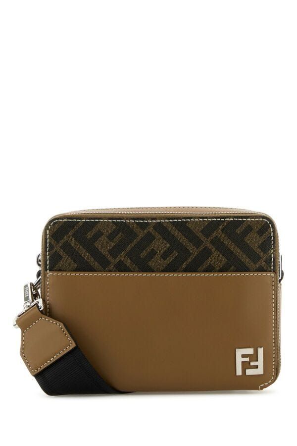 Fendi Embroidered Canvas Camera Crossbody Bag Size ONE SIZE - 3 Thumbnail