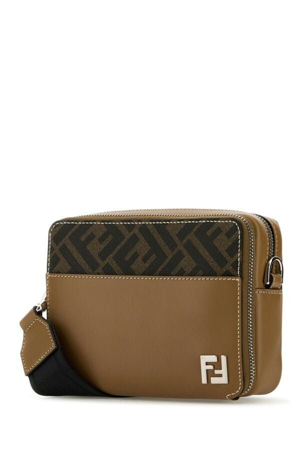 Fendi Embroidered Canvas Camera Crossbody Bag Size ONE SIZE - 4 Thumbnail