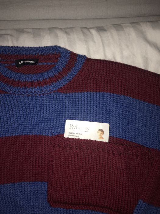 Raf simons disturbed on sale sweater