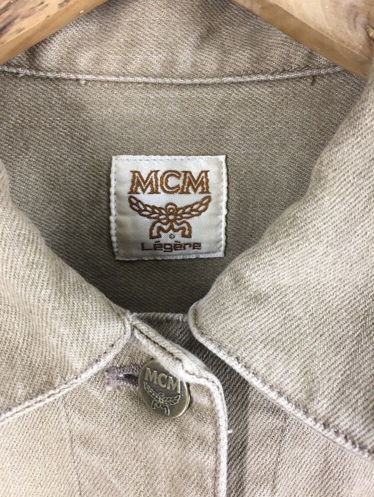 MCM Vintage MCM Legere Denim Jacket Size US L / EU 52-54 / 3 - 5 Thumbnail