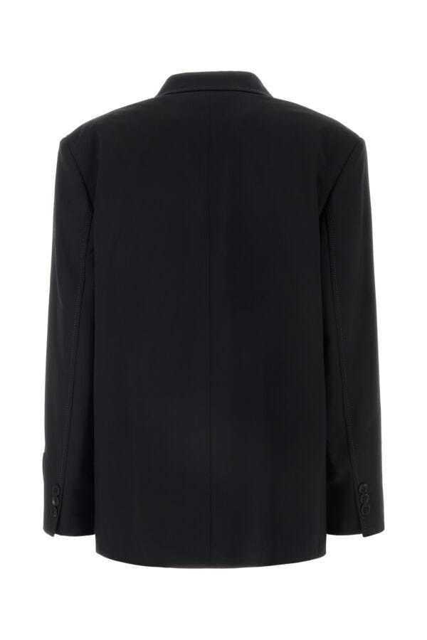 Marni Black Polyester Stretch Blazer Size S / US 4 / IT 40 - 4 Thumbnail