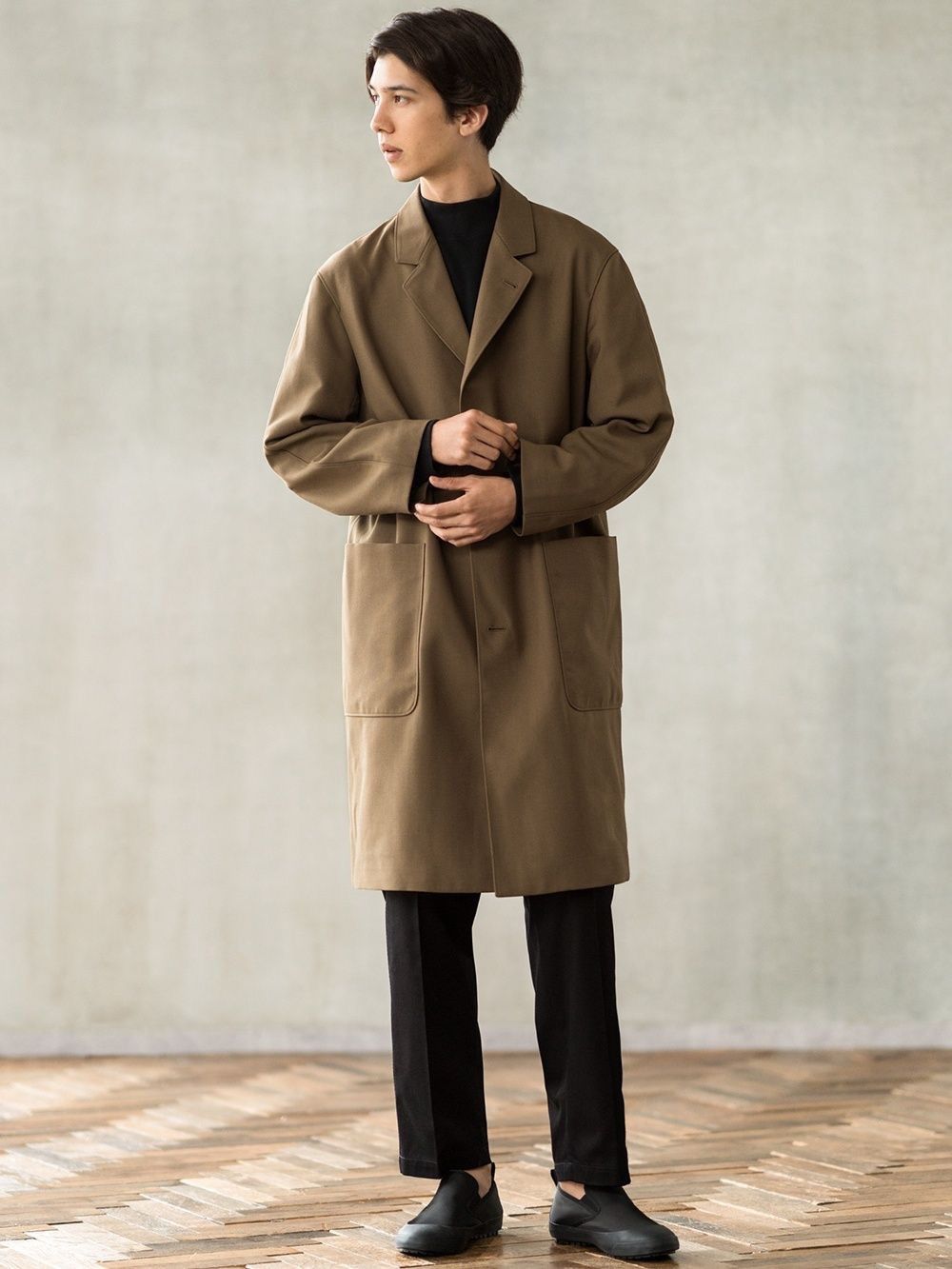 Chesterfield coat uniqlo online