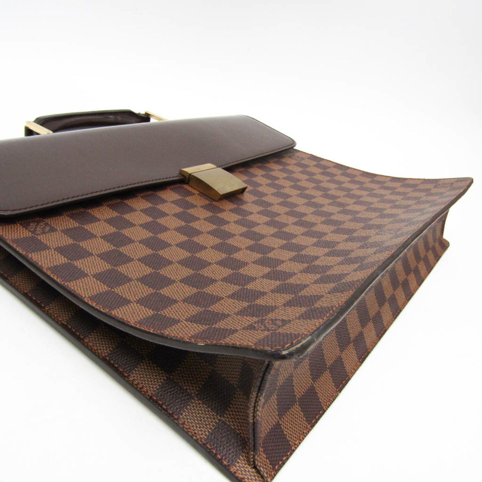 Louis Vuitton Louis Vuitton Damier Altona PM N53315 Men's Briefcase Ebene Size ONE SIZE - 6 Thumbnail