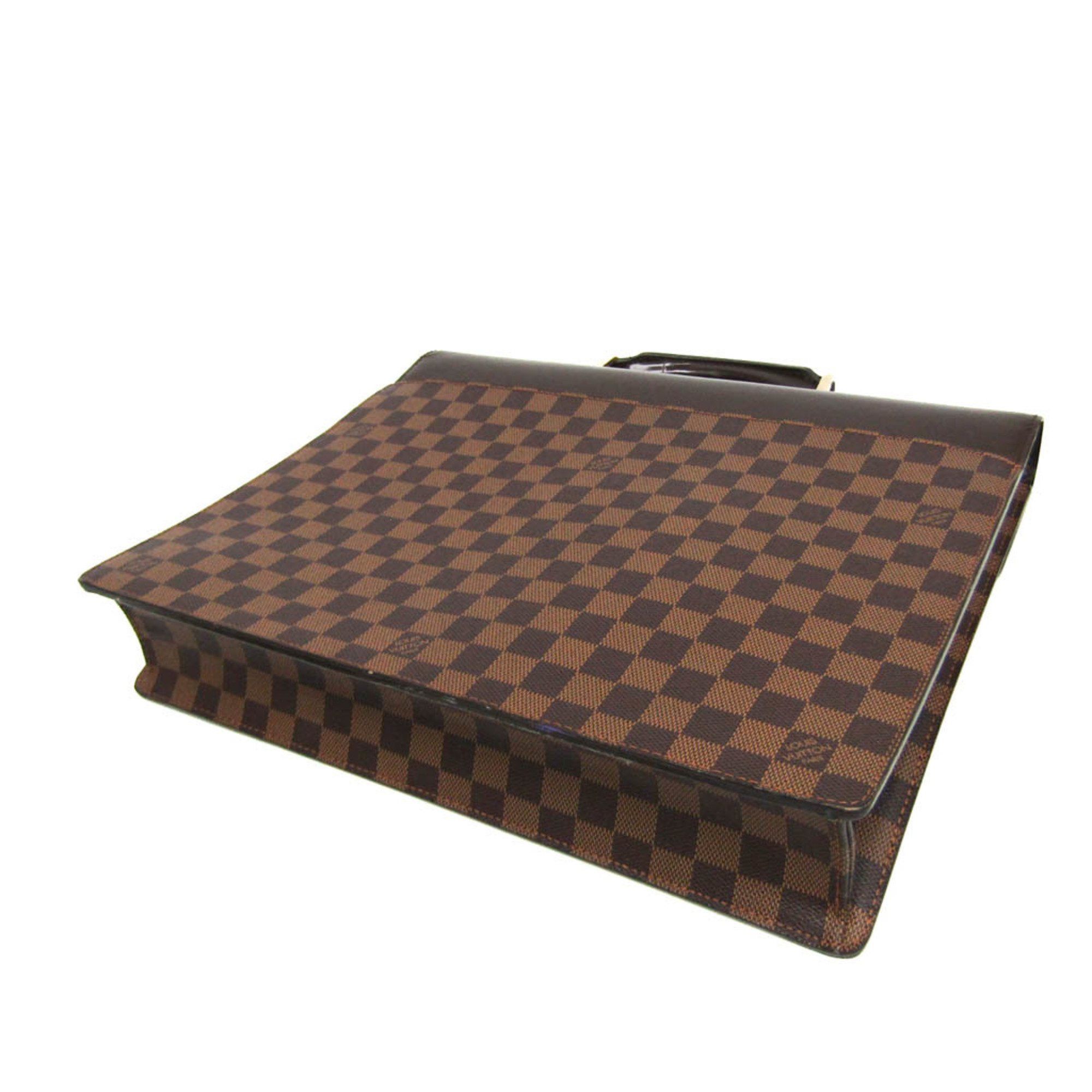 Louis Vuitton Louis Vuitton Damier Altona PM N53315 Men's Briefcase Ebene Size ONE SIZE - 2 Thumbnail