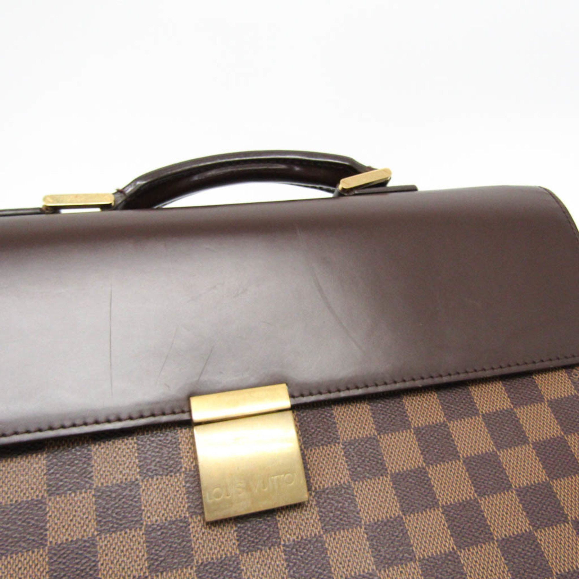 Louis Vuitton Louis Vuitton Damier Altona PM N53315 Men's Briefcase Ebene Size ONE SIZE - 4 Thumbnail