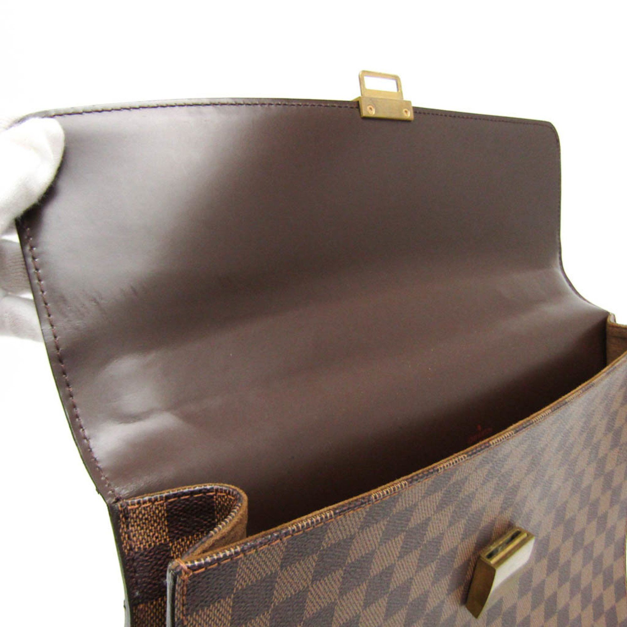 Louis Vuitton Louis Vuitton Damier Altona PM N53315 Men's Briefcase Ebene Size ONE SIZE - 11 Thumbnail