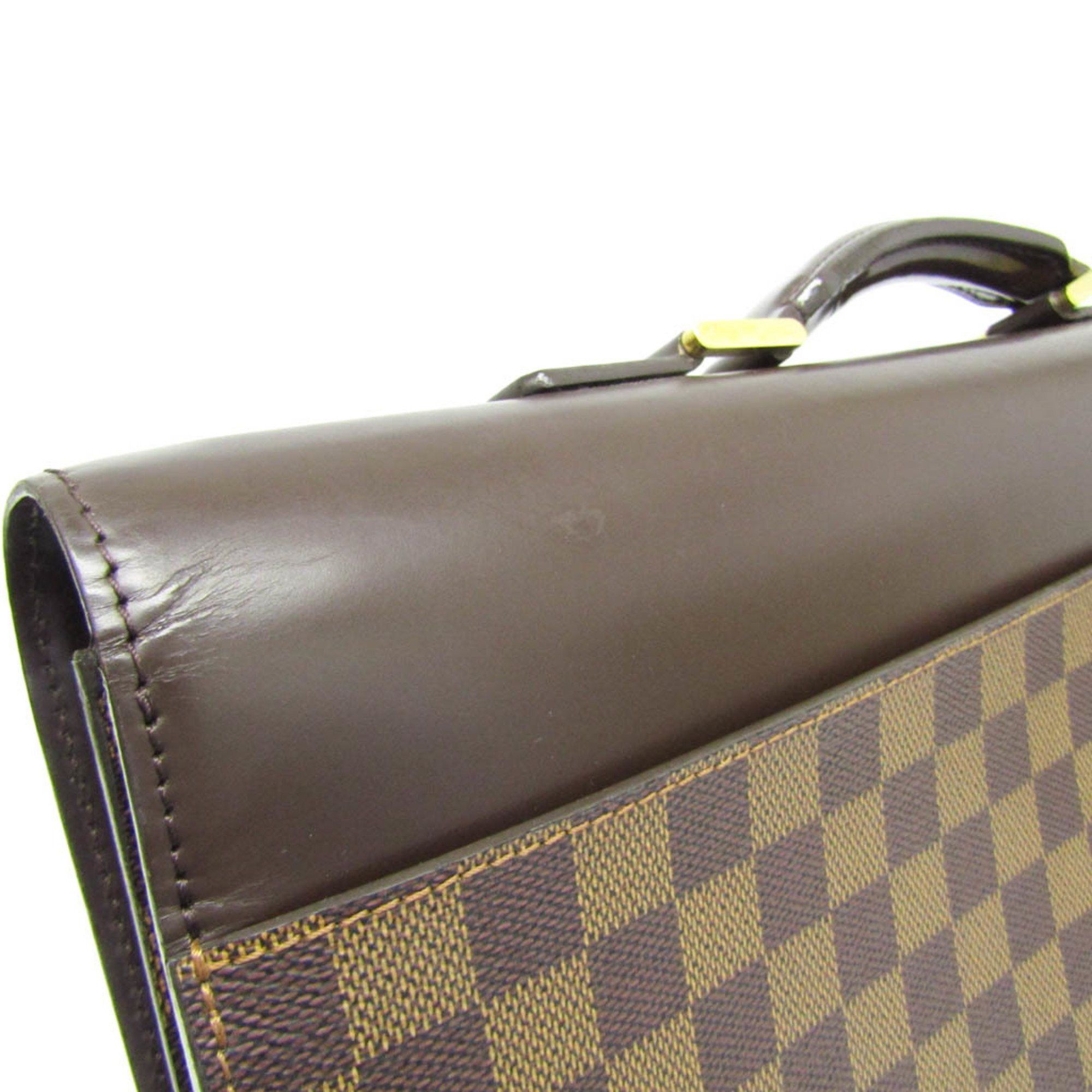 Louis Vuitton Louis Vuitton Damier Altona PM N53315 Men's Briefcase Ebene Size ONE SIZE - 5 Thumbnail