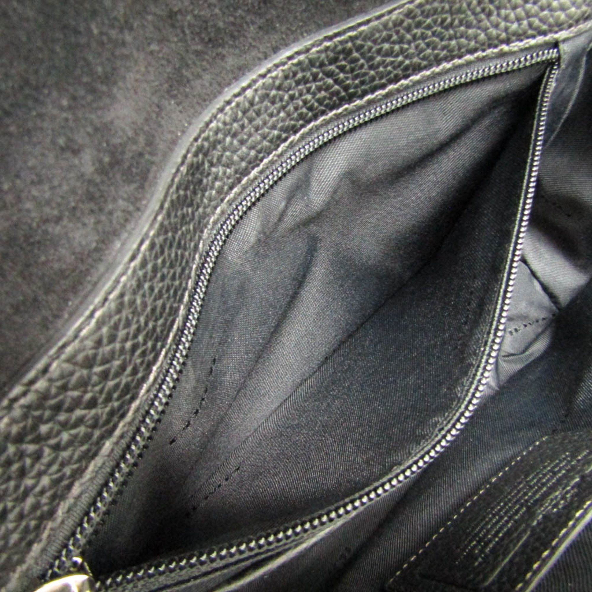 Coach Coach Manhattan Wild Beast 72009 Men's Leather Shoulder Bag Black,Khaki Size ONE SIZE - 11 Thumbnail
