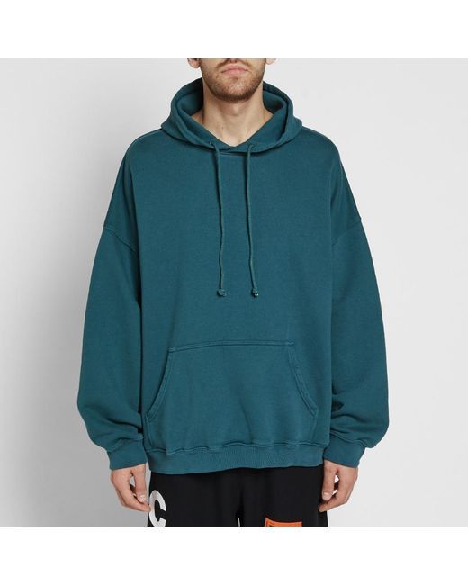 Kanye West Single Layer Teal Hoodie Size US XL / EU 56 / 4 - 2 Preview