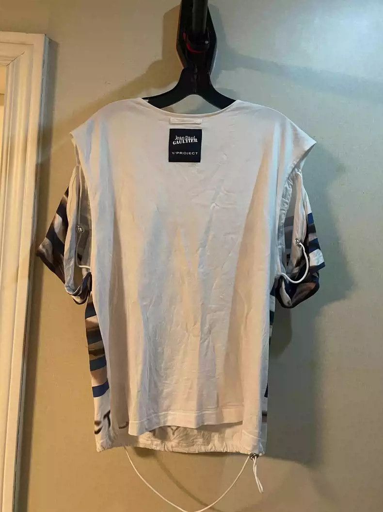 Jean Paul Gaultier Jean Paul Gaultier Hollow short-sleeved t-shirt Size US S / EU 44-46 / 1 - 2 Thumbnail