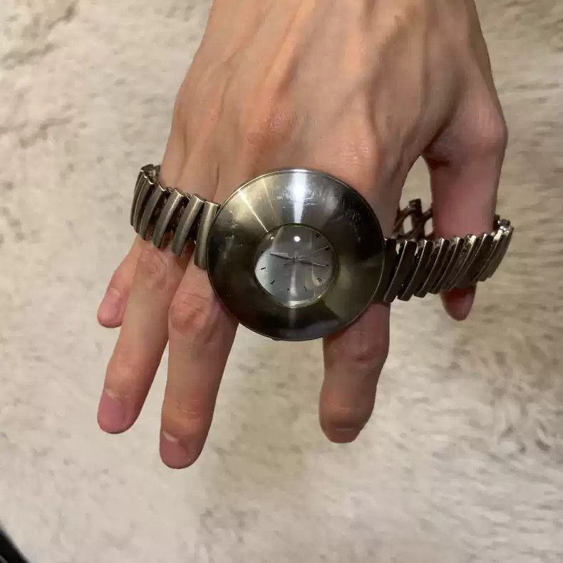 Jean Paul Gaultier Jean Paul Gaultier Metal silver UFO disc