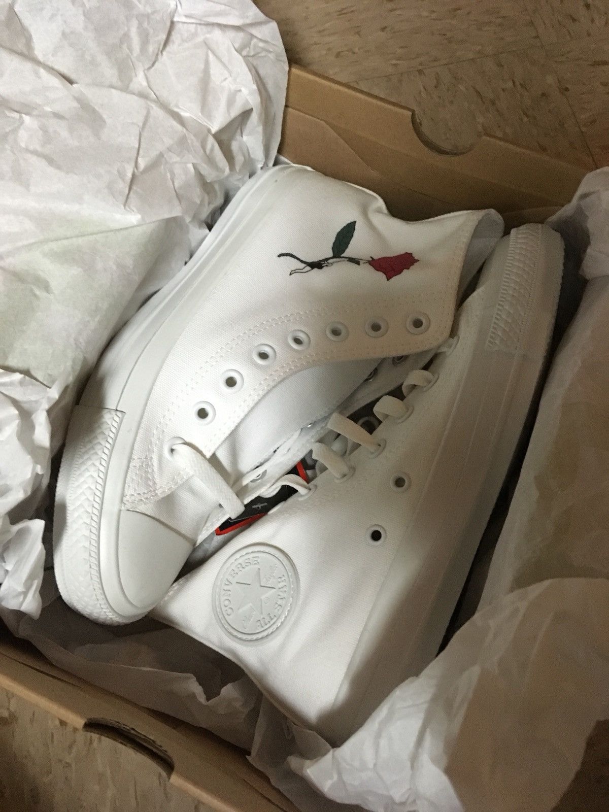 RARE White Atelier by Converse Moeko Custom Chuck Taylor All Star - Main Image