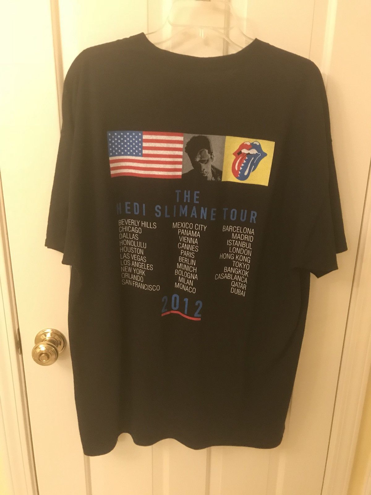 Bleach Goods Saint Laurent Paris Vintage Concert T-Shirt Size XXL Size US XXL / EU 58 / 5 - 2 Thumbnail