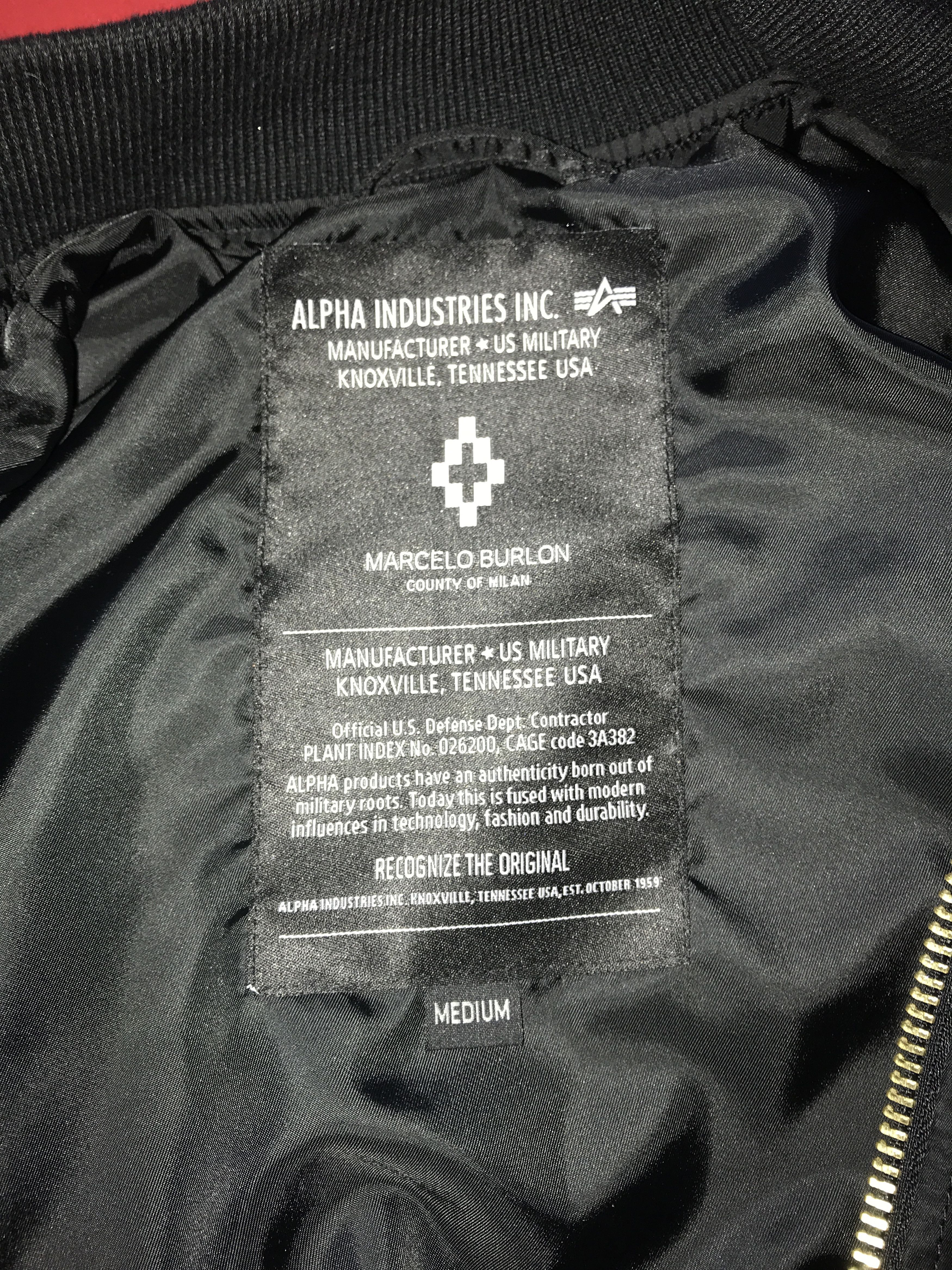 Fashion Marcelo Burlon Alpha Industries Marcelo Burlon X Alpha
