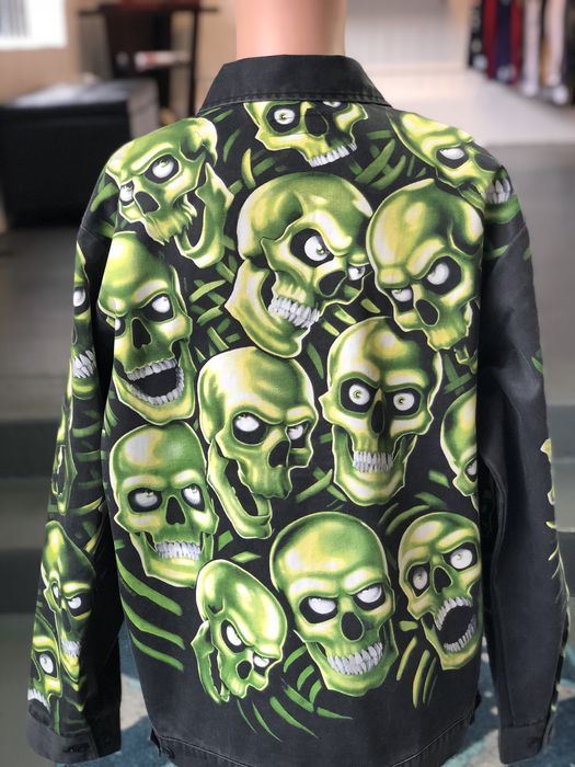 Supreme skull pile work jacket clearance multi