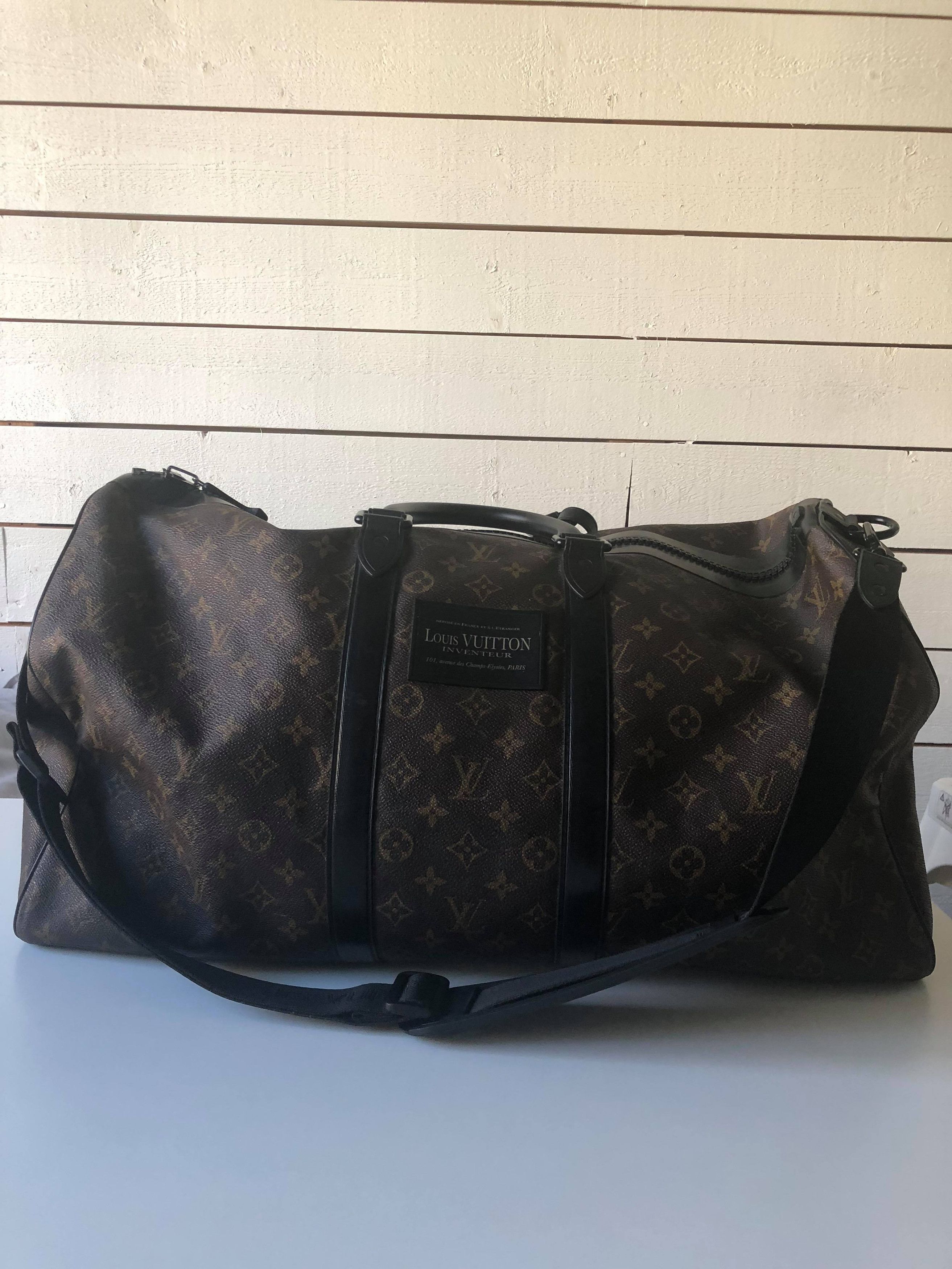 Louis Vuitton RARE Keepall 55 Waterproof Bandouliere