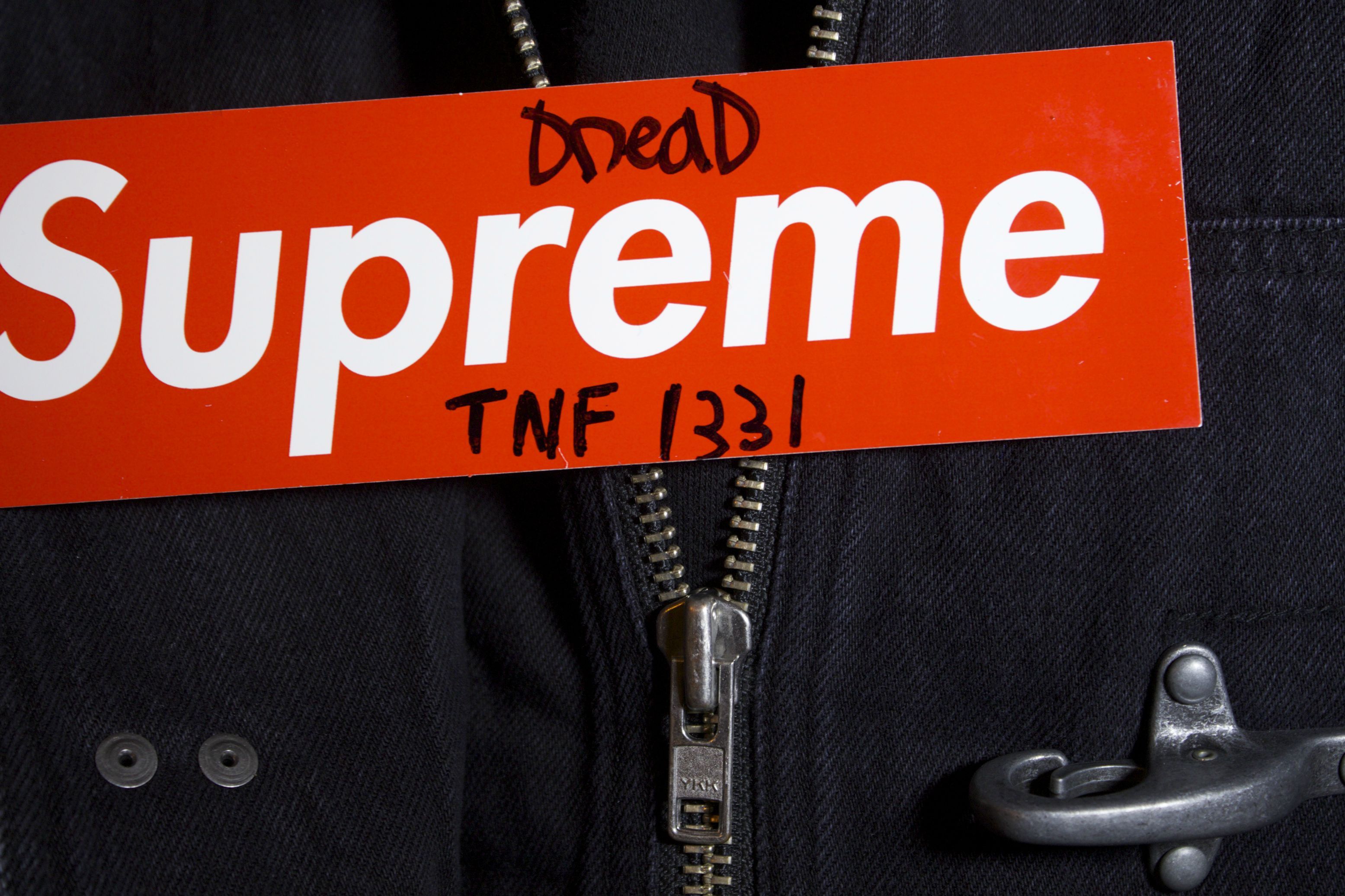 Supreme FIREMAN HOODED DENIM JACKET | Grailed