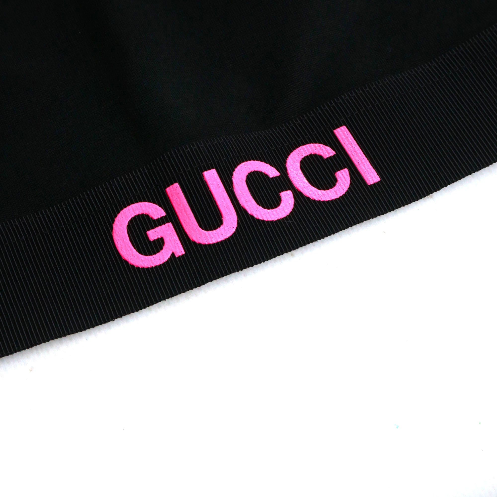 Gucci GUCCI - Gucci black lycra sports set (XXS) Size XXS / US 00 / IT 34 - 2 Thumbnail