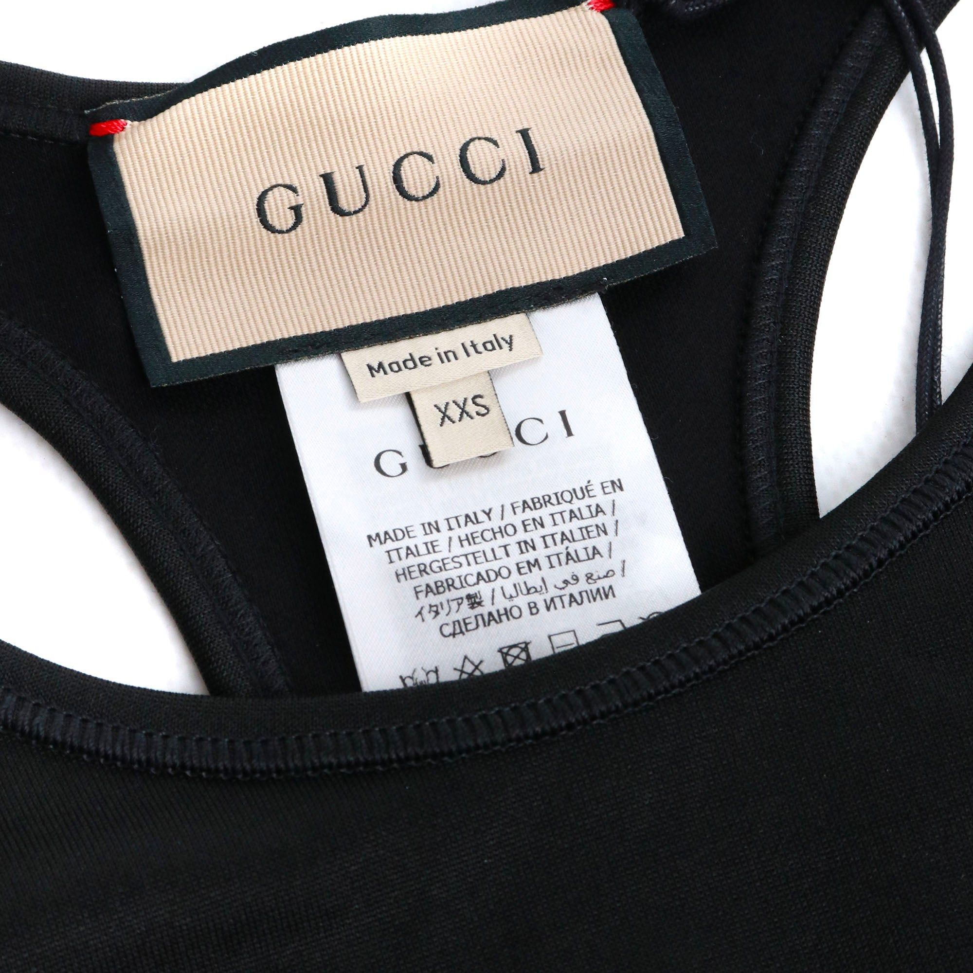 Gucci GUCCI - Gucci black lycra sports set (XXS) Size XXS / US 00 / IT 34 - 5 Thumbnail