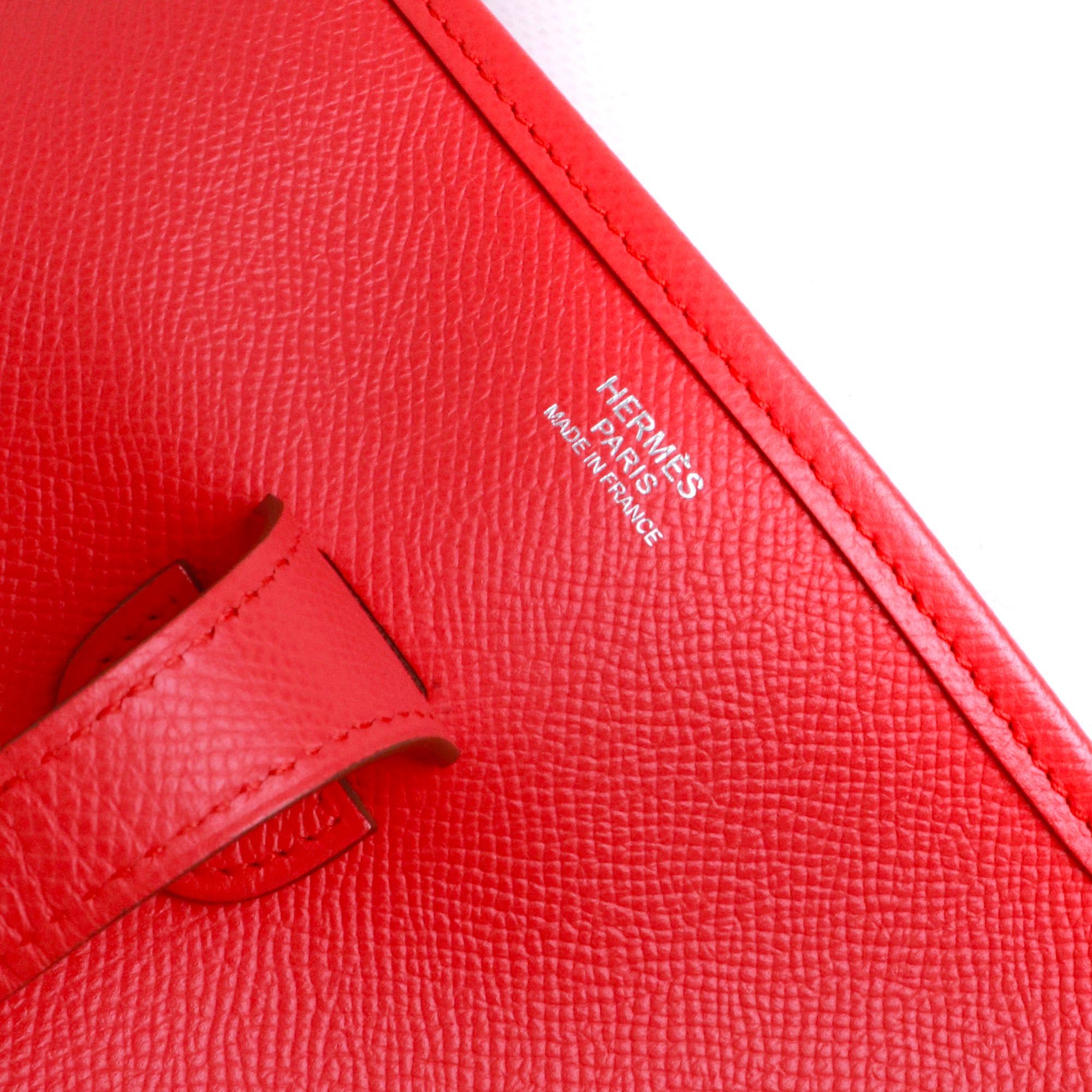 Hermes HERMÈS - Evelyne 29 III Hermès shoulder bag in Epsom leather Rose Jaipur Size ONE SIZE - 7 Thumbnail