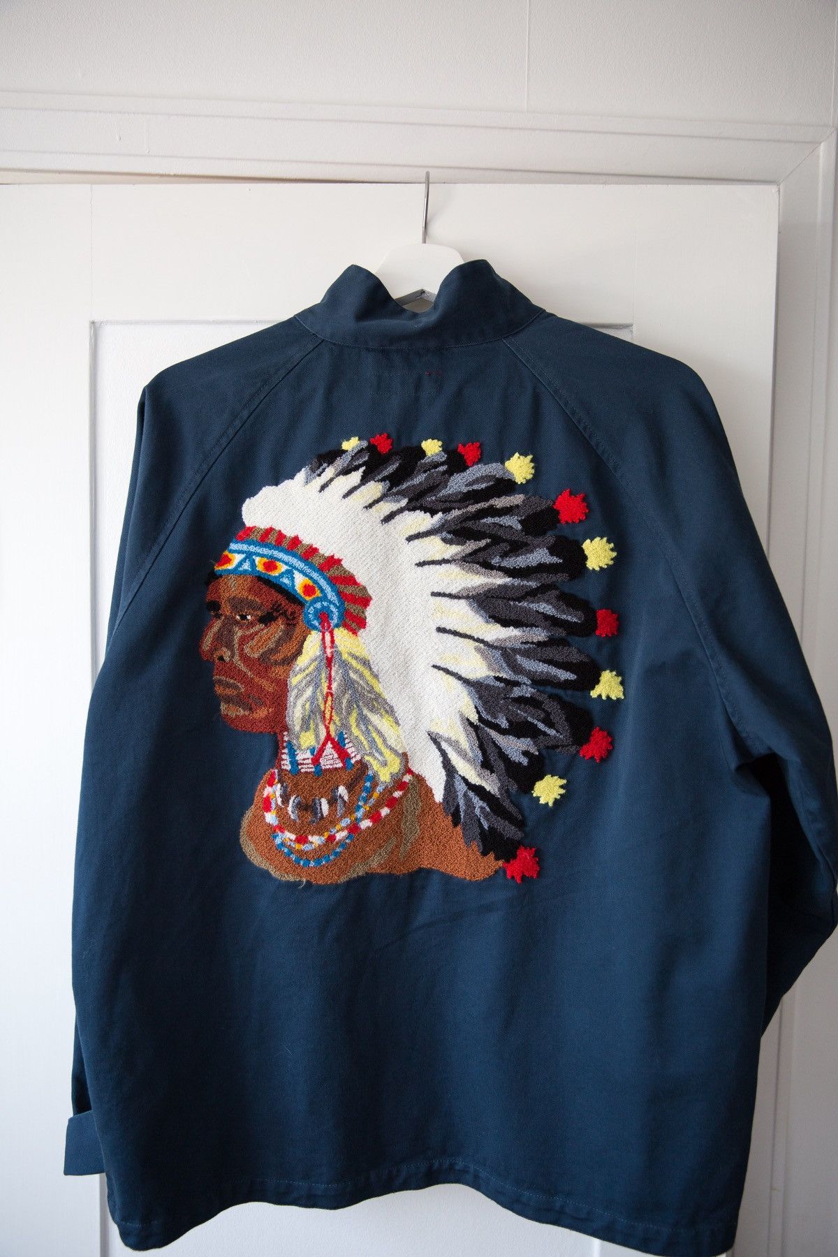 Supreme native best sale american jacket