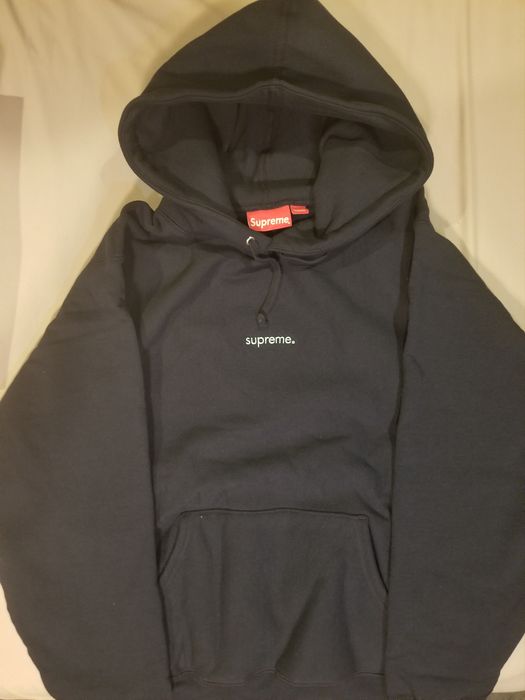 Supreme hot sale trademark hoodie