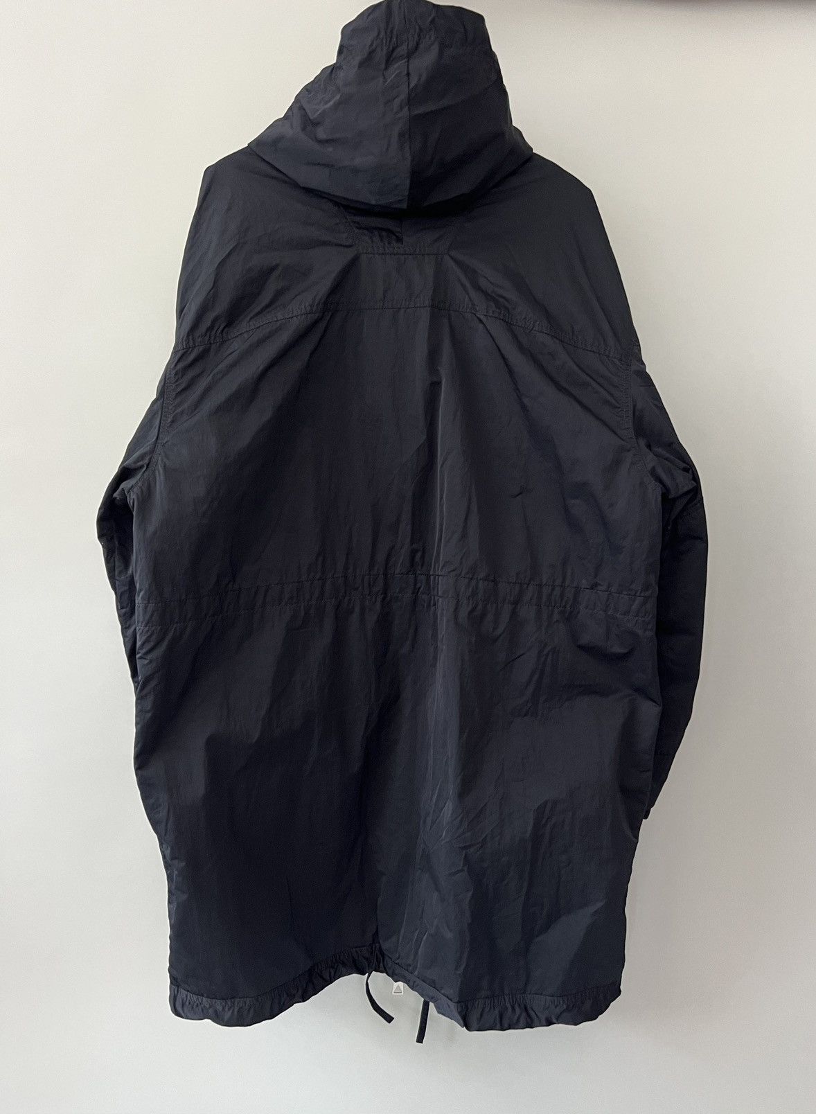 Bottega Veneta Blue Technical Hooded Parka Coat Size US XS / EU 42 / 0 - 4 Thumbnail