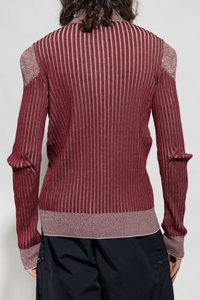Bottega Veneta Ribbed Cotton Polo Size US L / EU 52-54 / 3 - 4 Thumbnail