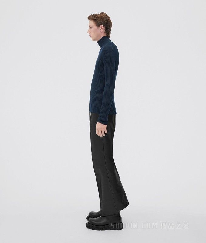 Bottega Veneta Silk Cashmere Ribbed Jumper Size US XS / EU 42 / 0 - 2 Thumbnail