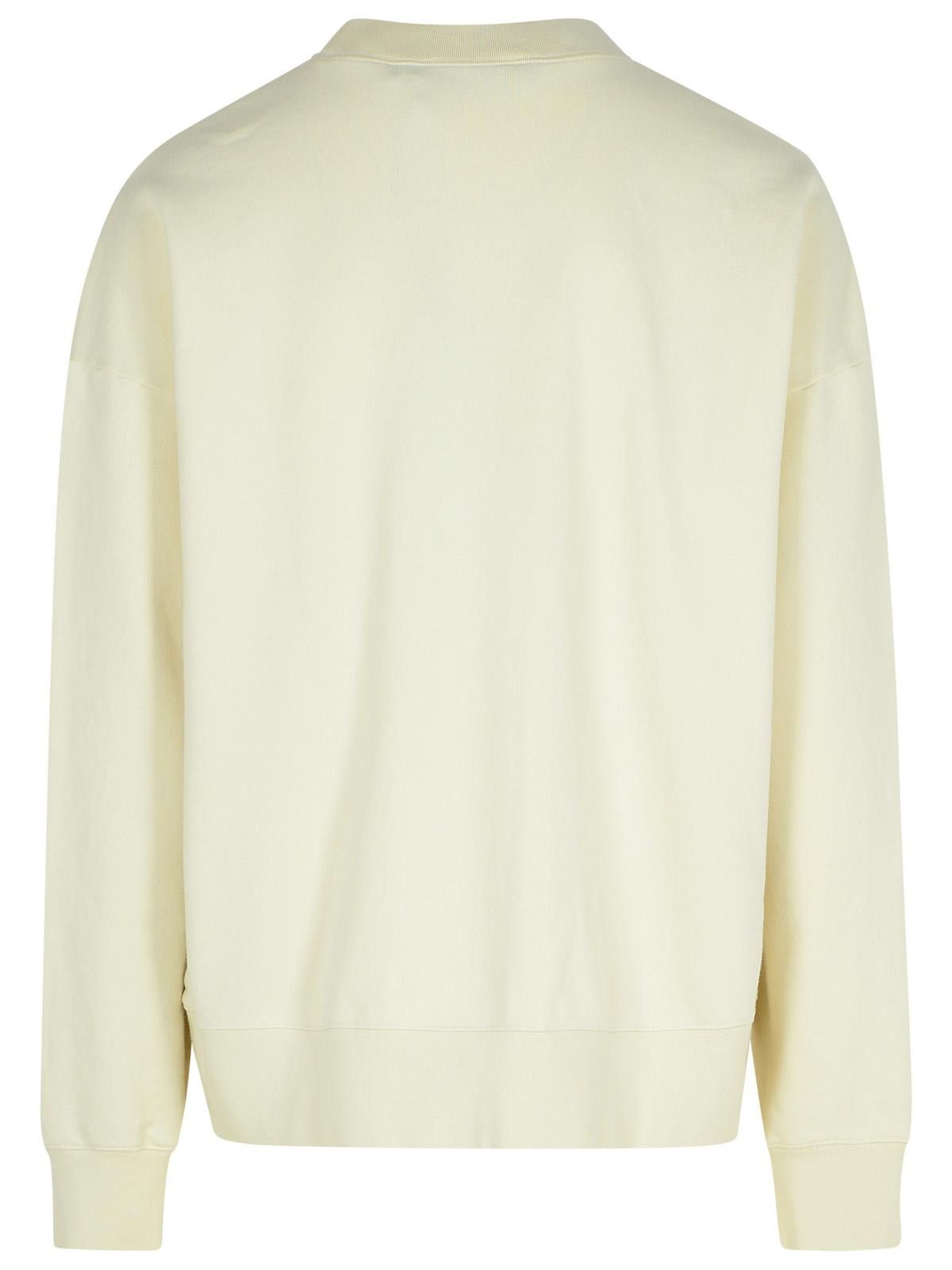 Palm Angels PALM ANGELS Cream Cotton Sweatshirt Size US L / EU 52-54 / 3 - 3 Thumbnail