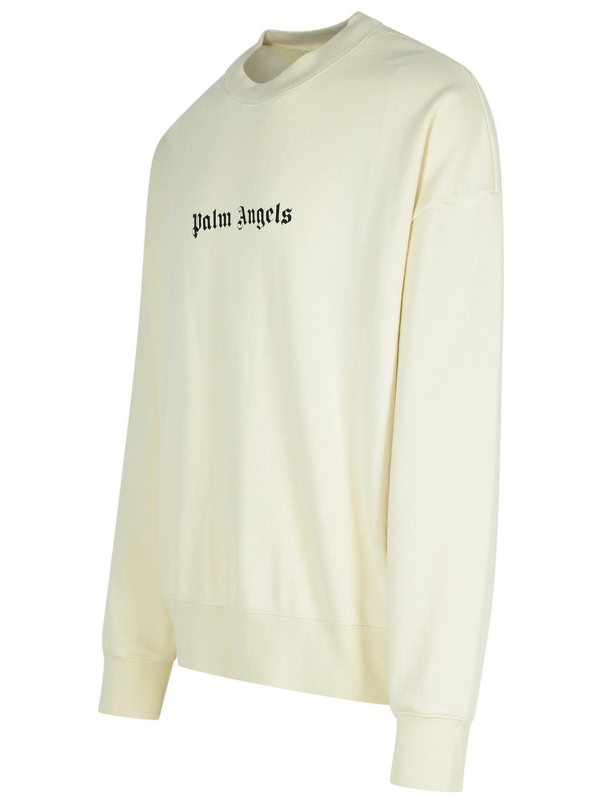 Palm Angels PALM ANGELS Cream Cotton Sweatshirt Size US L / EU 52-54 / 3 - 2 Thumbnail