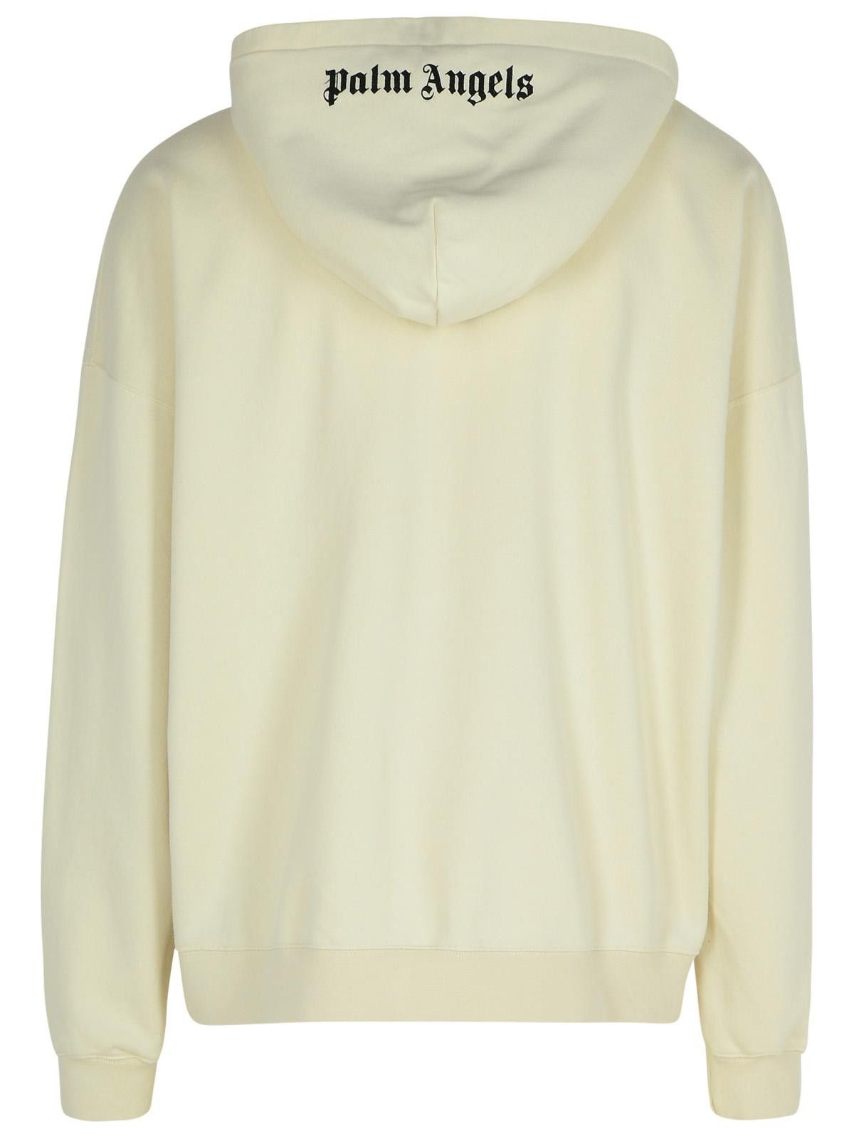 Palm Angels PALM ANGELS Cream Cotton Sweatshirt Size US L / EU 52-54 / 3 - 3 Thumbnail