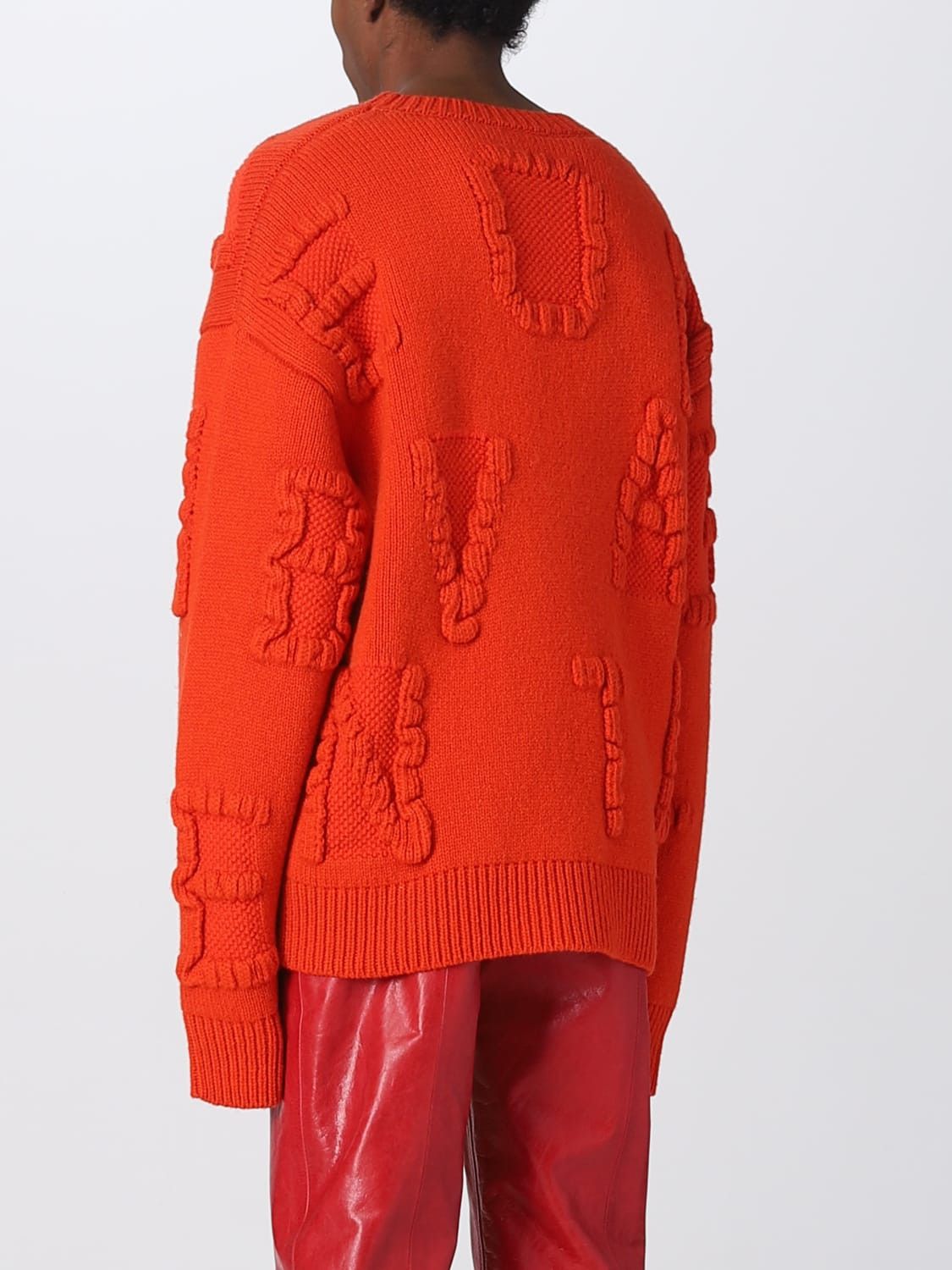Bottega Veneta Alphabet Sweater in red Size US S / EU 44-46 / 1 - 2 Thumbnail