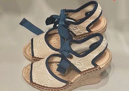 Gucci Gucci GG Espadrille Heels Sandals SIZE 38 Size ONE SIZE - 2 Thumbnail