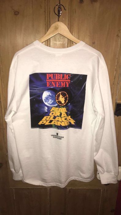 Supreme fear of a 2024 black planet long sleeve