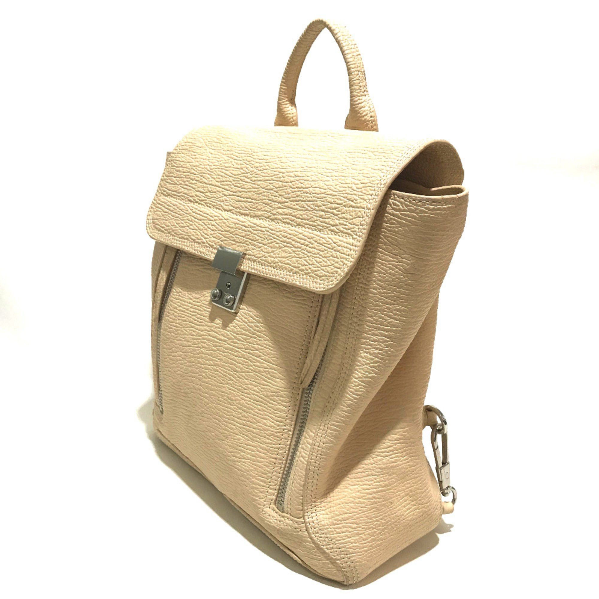 3.1 Phillip Lim Three One Phillip Lim AR14-0291SKC Backpack Backpack Beige Size ONE SIZE - 3 Thumbnail