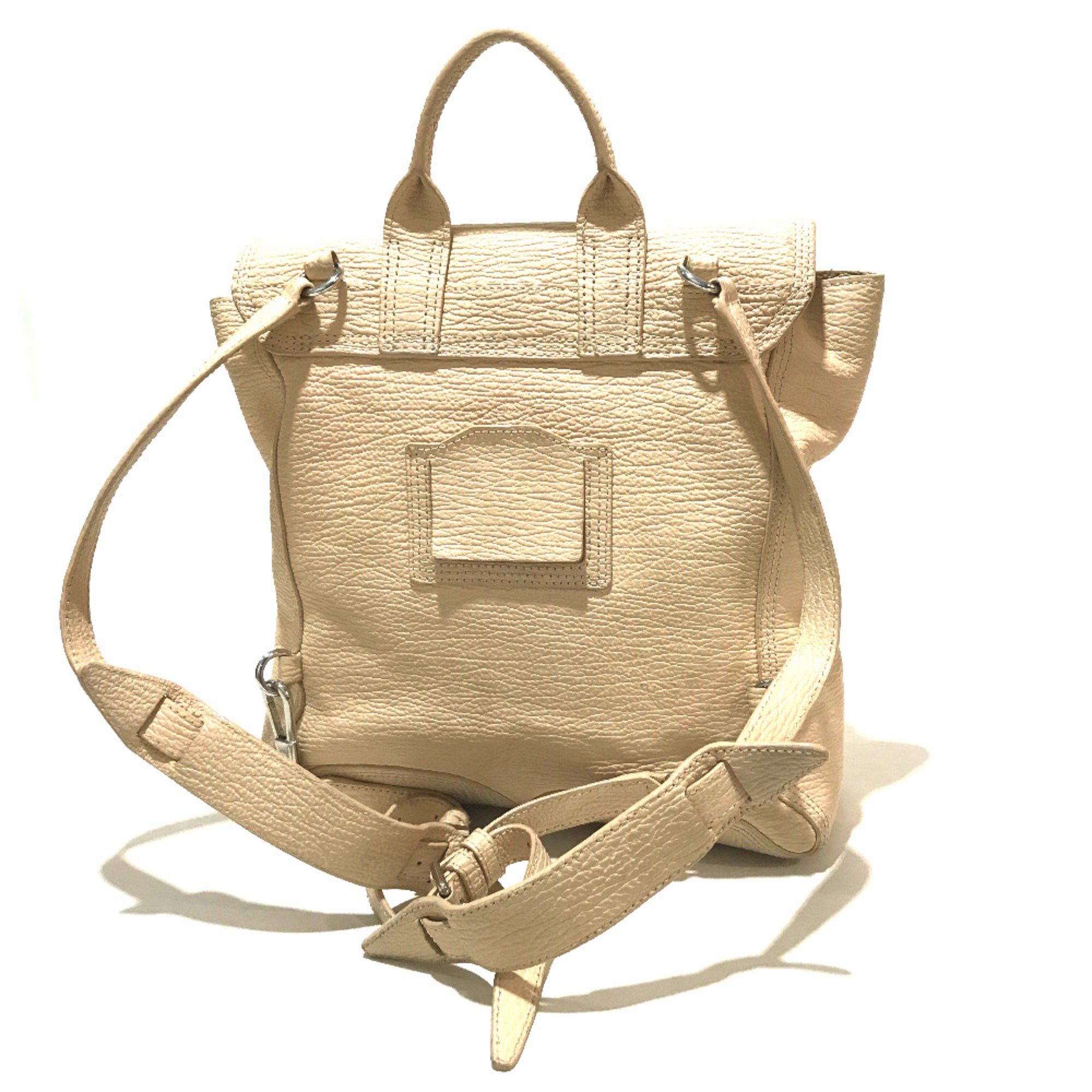 3.1 Phillip Lim Three One Phillip Lim AR14-0291SKC Backpack Backpack Beige Size ONE SIZE - 2 Thumbnail