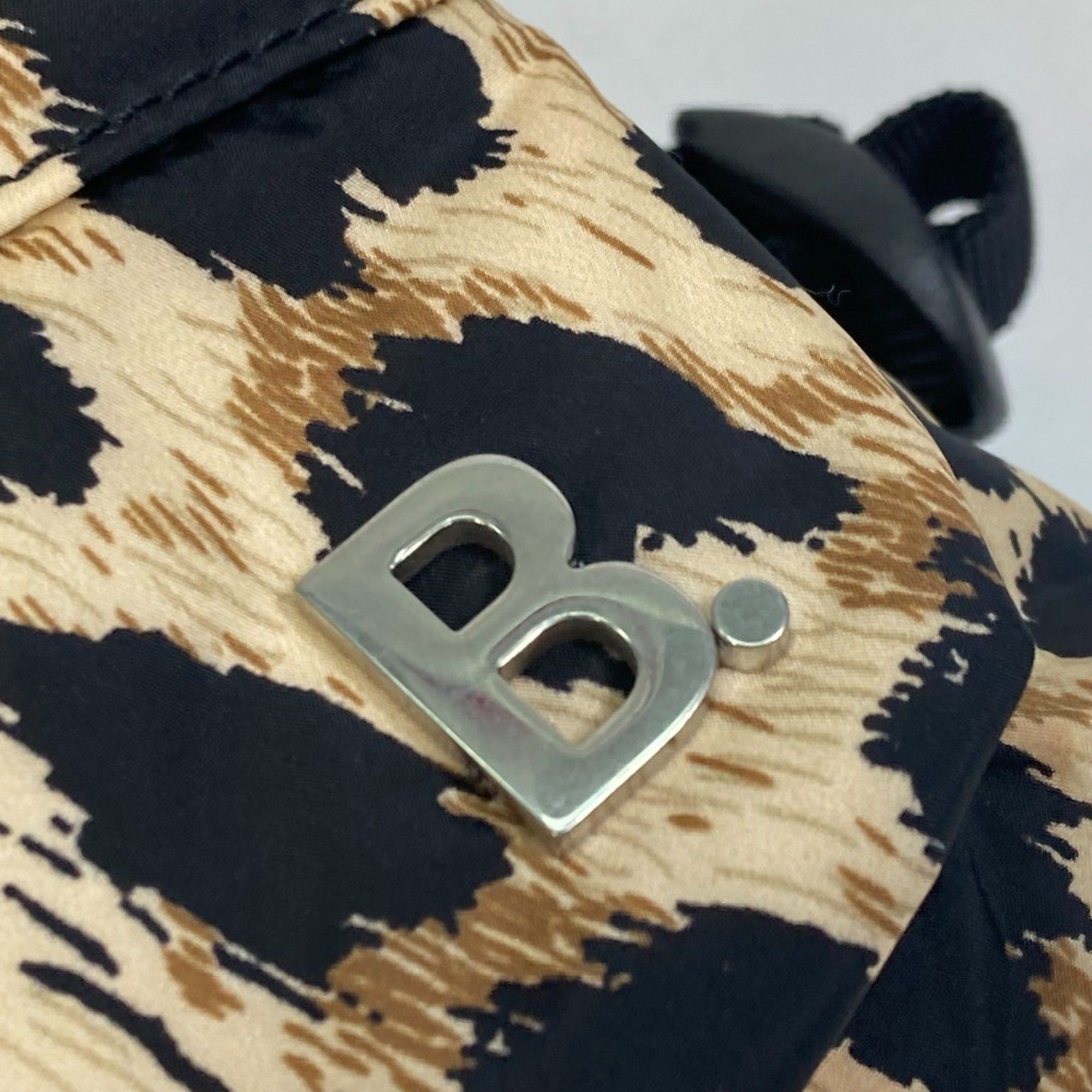 Balenciaga Balenciaga 580026 Leopard leopard print leopard bag backpack bag Backpack Beige Black Size ONE SIZE - 11 Thumbnail