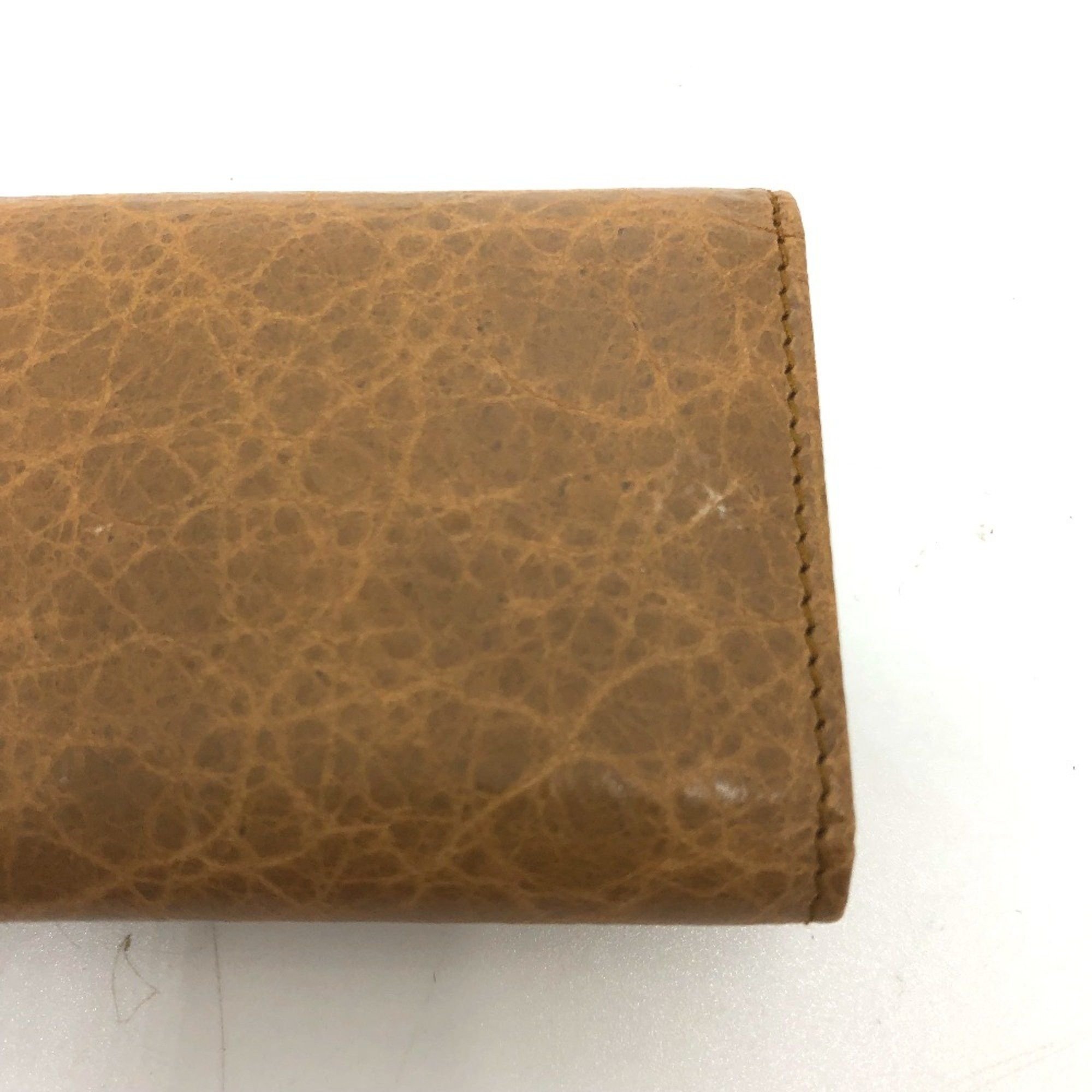 Balenciaga Balenciaga 253048 accessories/studs 6-Ring Accessory Key Case Brown Size ONE SIZE - 7 Thumbnail