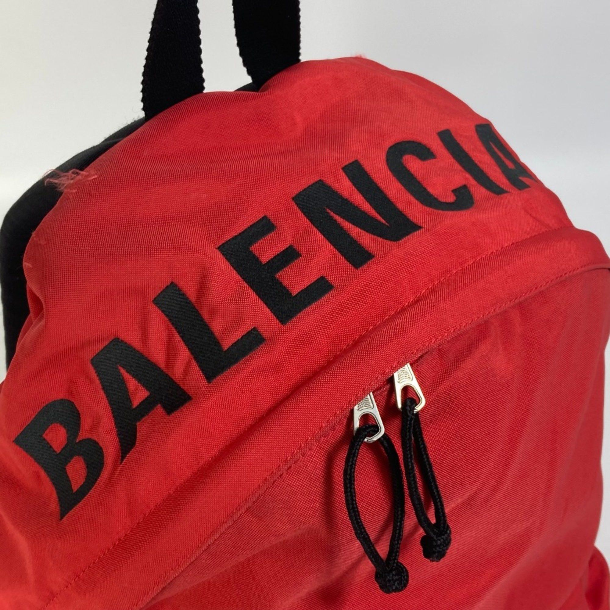 Balenciaga Balenciaga 507460 Bicolor bag Backpack Backpack Red Black Size ONE SIZE - 10 Thumbnail