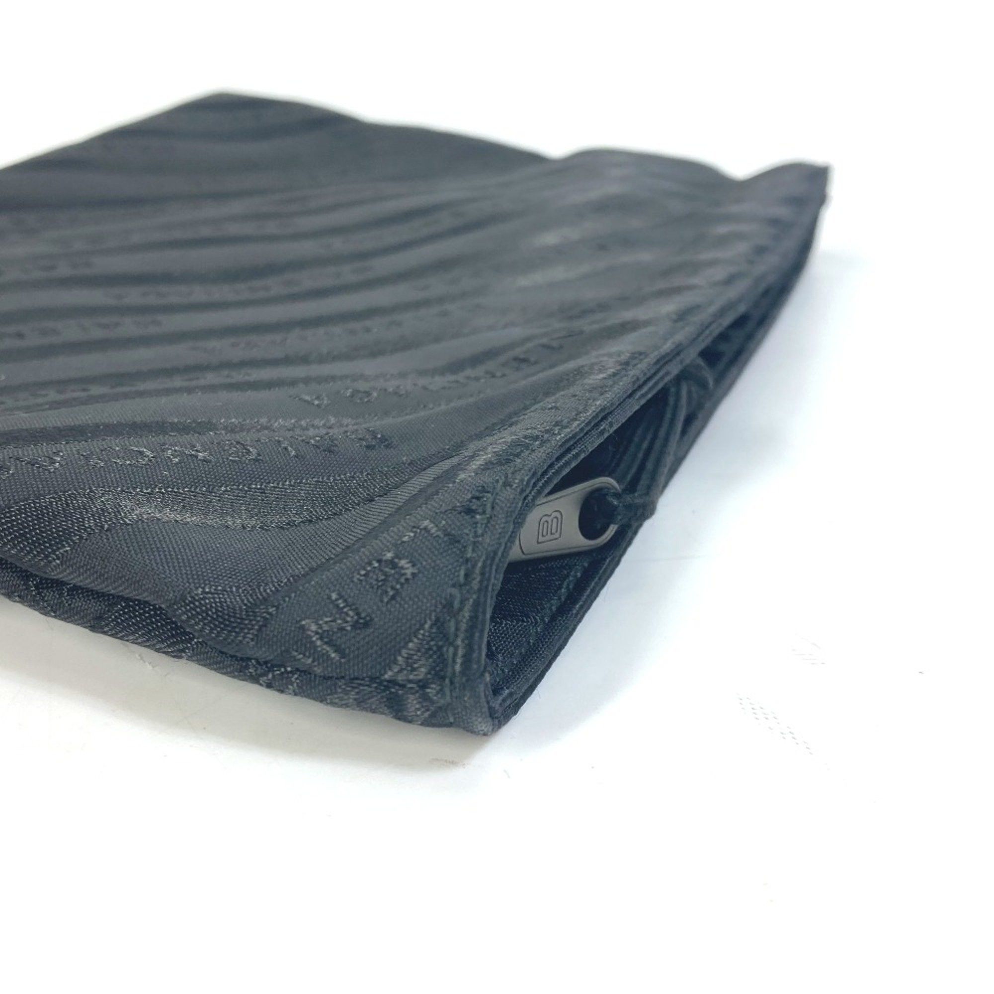 Balenciaga Balenciaga 459745 logo bag pouch Clutch bag Black Size ONE SIZE - 8 Thumbnail