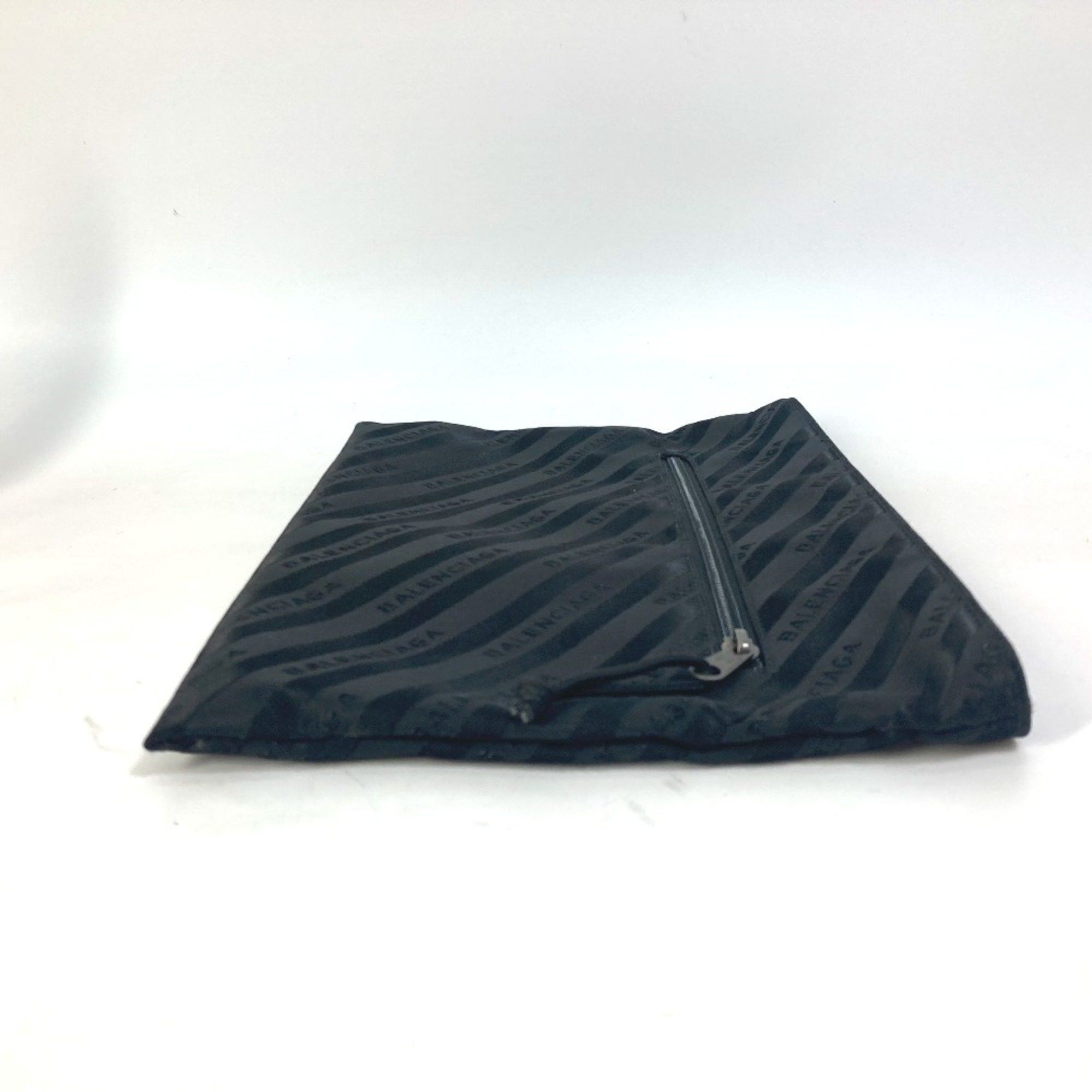 Balenciaga Balenciaga 459745 logo bag pouch Clutch bag Black Size ONE SIZE - 3 Thumbnail