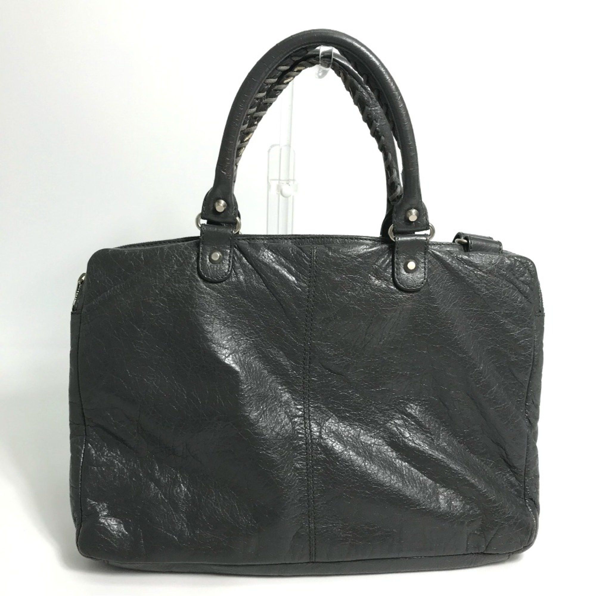 Balenciaga Balenciaga 310939 Wrinkles processing bag briefcase Business bag gray Size ONE SIZE - 2 Thumbnail
