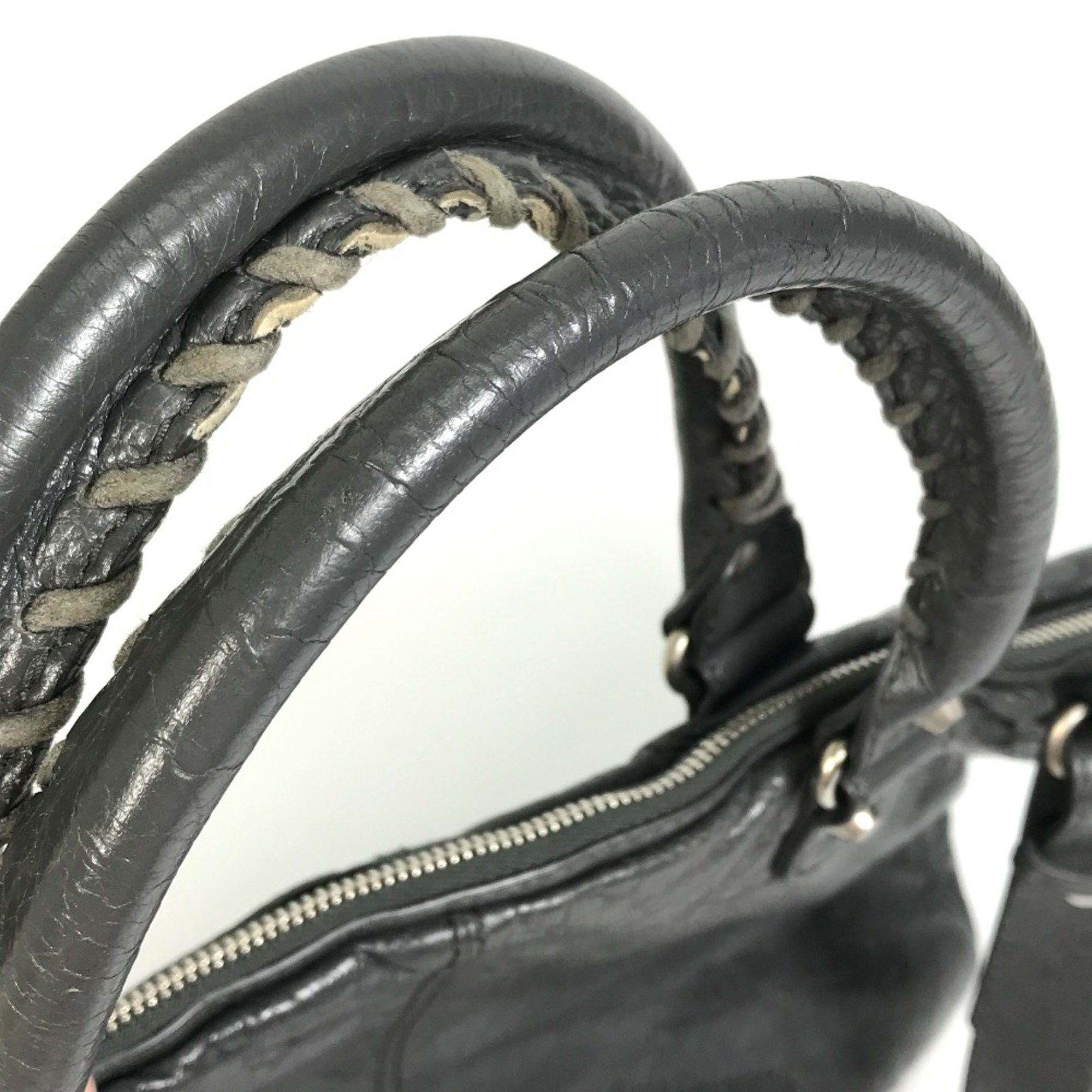 Balenciaga Balenciaga 310939 Wrinkles processing bag briefcase Business bag gray Size ONE SIZE - 9 Thumbnail