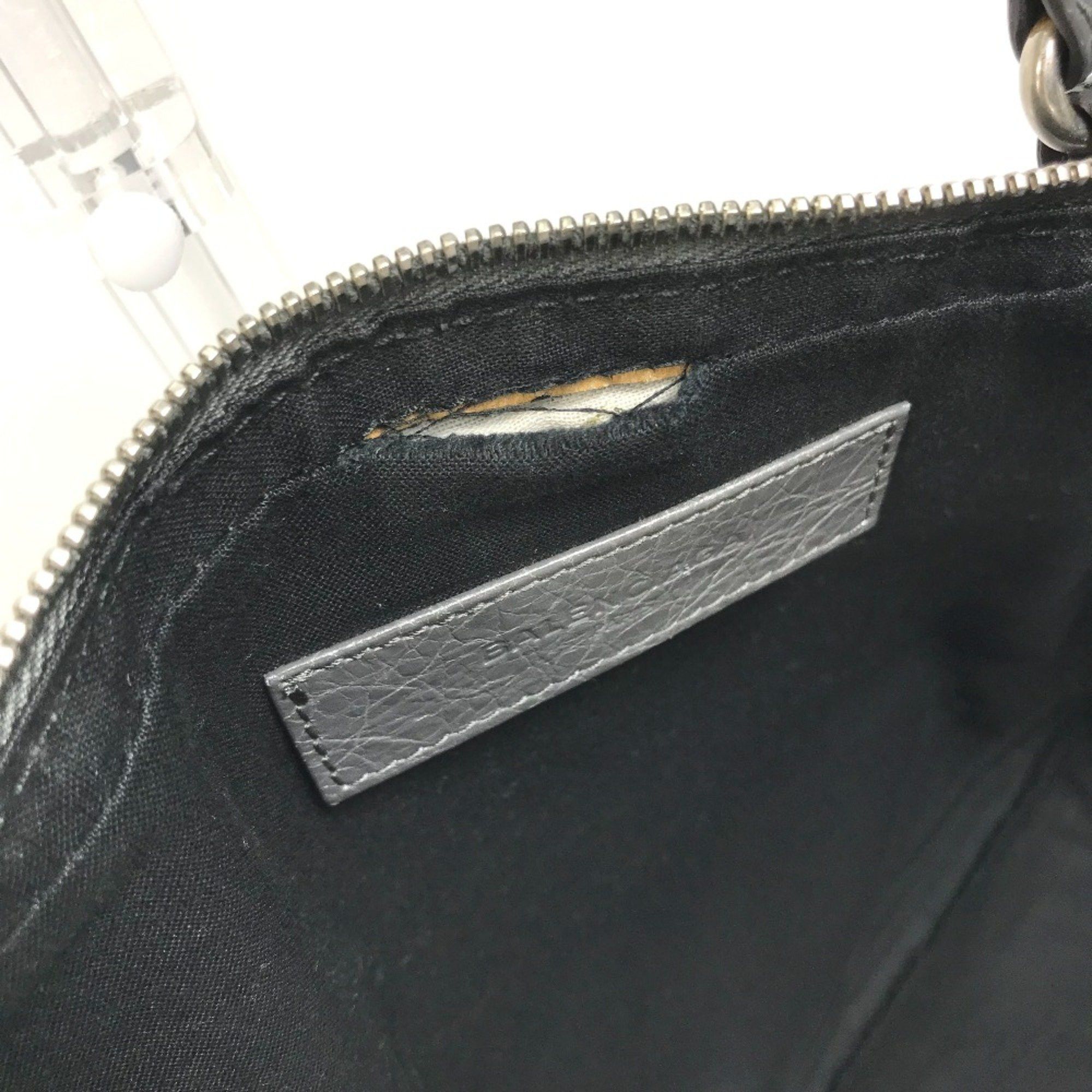 Balenciaga Balenciaga 310939 Wrinkles processing bag briefcase Business bag gray Size ONE SIZE - 13 Thumbnail